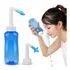 Irrigador Nasal Lavagem Criança Bicos Sinusite Lavador Cor Azul
