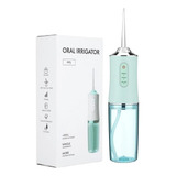 Irrigador Oral Limpa Dentes 220ml Portatil Limpeza Profunda