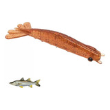 Isca Artificial Camarão Grande 12cm Red Cha