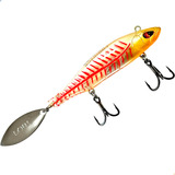 Isca Artificial Lori Face 85s 8 5cm 20g Garatéias Reforçadas Cor Skeleton