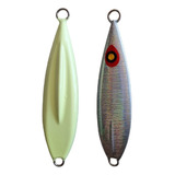 Isca Artificial Pesca Jumping Jig Hippo 40g Prata E Glow