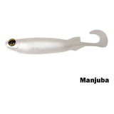 Isca Artificial Soft Bass Monster 3x E shad 12cm 5 Unidades Cor Cor Manjuba