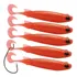Isca Artificial Soft Monster 3x E-shad 12cm C/ 5und - Cores