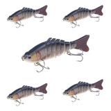 Isca De Pesca Articulada 100mm 5pcs