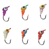 Isca De Pesca No Gelo De Inverno Em Forma De Formigas Com Ga