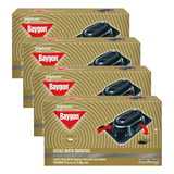 Isca Mata Baratas Armadilha Baygon Kit 4 Caixas C 6 Un Cada