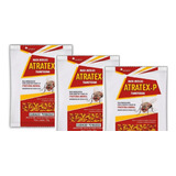 Isca Mosquicida Mata Moscas Atratex p Atrativo Kit 3 X 25g