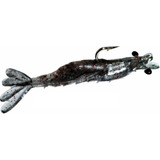 Isca Soft Maré Camarão Lastreado Clássico C Anzol 9g 8 5cm