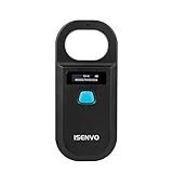 ISENVO Pet Universal Microchip Scanner Recarregável RFID EMID Micro Chip Scanner Leitor 134 2 KHz 125 KHz Padrão FDX B ISO11784 ISO11785 Scanner De Identificação Para Animais Animais De Estimação Cães Gatos Porcos