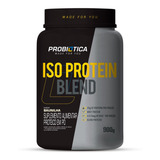 Iso Protein Blend Pote 900g Probiotica Sabor Baunilha