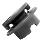 Isolador Cerca Elétrica Roldana 40 Preto C Garra C 100