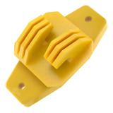 Isolador Cerca Elétrica W Amarelo Reforçado - 100 Un