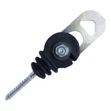 Isolador Engate Para Porteira Com Parafuso Preto Cni