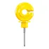 Isolador Gancho Anel Amarelo 9cm C 200   Alta Qualidade