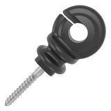 Isolador Gancho Cerca Elétrica Rural 7cm Preto 150 Unid 