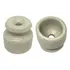 Isolador Roldana Porcelana 24x24mm Chocadeira Kit 12 Peças 