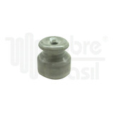 Isolador Roldana Porcelana 24x24mm