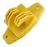Isolador Tipo W Amarelo Para Cerca Elétrica - 100 Unidades