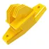 Isolador Tipo W Reforçado Cerca Elétrica   500 Unidades Cor Amarelo