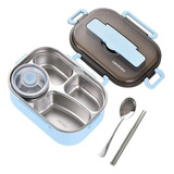 Isolamento Térmico Bento 4 Células Lancheira Talheres