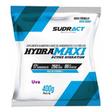 Isotônico Hydramaxi 400g Sudract Carbo Eletrólitos Sabor Uva