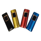 Isqueiro Elétrico Ecológico Recarregável Usb Led Touch