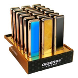 Isqueiro Elétrico Recarregável Usb Caixa Com 18 Unidades
