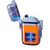 isqueiro recarregavel plasma portatil acendedor eletrico prova acampamentos premium