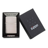 Isqueiro Zippo 200 Classic Metal Escovado Original C Fluido
