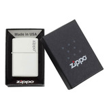 Isqueiro Zippo 214zl Zippo Logo Branco Original Com Fluido