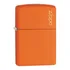 Isqueiro Zippo Classic Orange Matte Logo - 231zl
