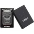 Isqueiro Zippo Cromado Brilhante Jack Daniels Mz250jd-427