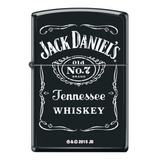 Isqueiro Zippo Jack Daniels Old Nº 7 Lighter Black 3742