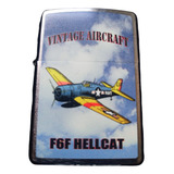 Isqueiro Zippo Vintage Aircraft F6f Hellcat novo 