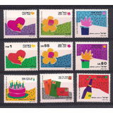Israel 1989 1990 1991 Kit Amizade Amor Desenhos De Crianças