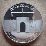 Israel 2 N. Sheqalim 28,8 Gr Prata 850 Judiciario 1992 Proof