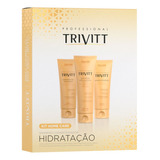 Itallian Hairtech Kit Trivitt Home Care Hidratação Intensiva Shampoo Condicionador 200g Máscara 200g