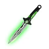 IUUBVV Adaga De LED Futura Modelo De Adaga De LED De 29 5 Cm Para Fantasia De Cosplay De Halloween Verde 11 6 Inches