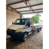 Iveco Daily Truck Chassi 70c17 Com Carroceria De Madeira