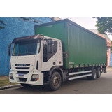 Iveco Tector 240e30 Baú Sider 16 Palete Iveco 24300 Mb 2430