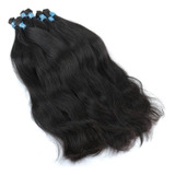 J Cabelo Humano 100 Brasileiro 50 55cm Preto Volumoso 100g