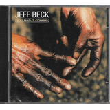 J90 Cd Jeff Beck You Had It Coming Promocional