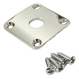 Jack Plate Jcb 4 C Gotoh Les Paul Chrome Cromado Japão