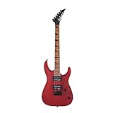 Jackson Guitarra Elétrica JS Series Dinky Arch Top JS24 DKAM Vermelho Manchado