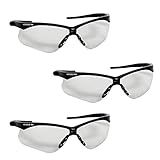 Jackson Safety óculos De Segurança V60 Nemesis Rx 28618, Lentes Transparentes + 1.0 Bifocais (3 Pares)