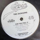 Jacksons Can You Feel It 12 Single Vinil Promo Us