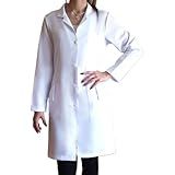 Jaleco Branco Feminino Em Gabardine Liso Ou Customizado Do PP Ao EG Ref 122 Liso G 
