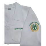 Jaleco Feminino Bordado Medicina Veterinária
