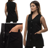 Jaleco Feminino Branco Manga Curta Acinturado Gabardine