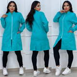 Jaleco Feminino Manga Longa